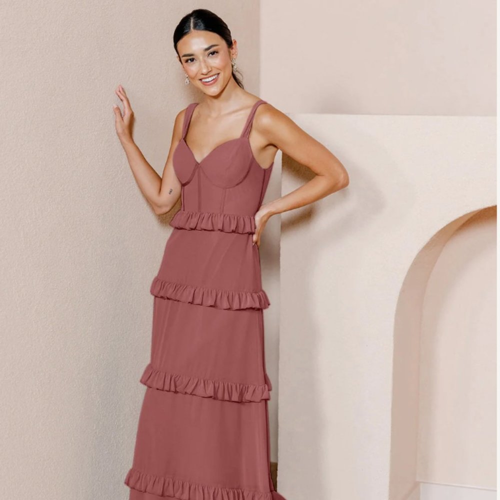 Sloane Chiffon Dress - Revelry